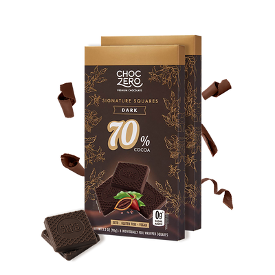 70% Dark Chocolate Squares