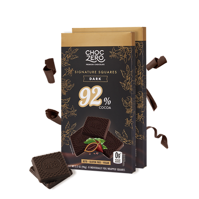 92% Dark Chocolate Squares