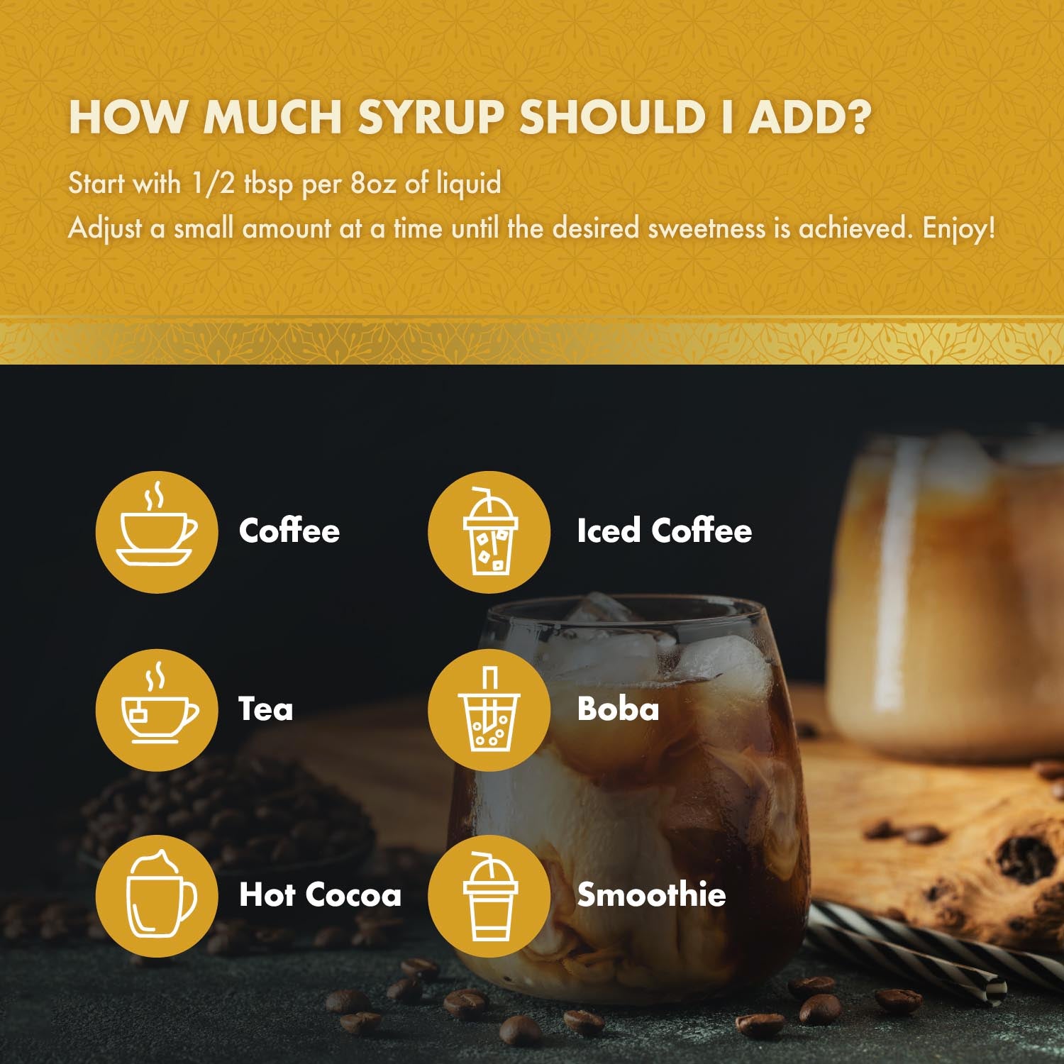 Sugar Free Pumpkin Spice Coffee Syrup Keto Friendly, Fiber Added ChocZero