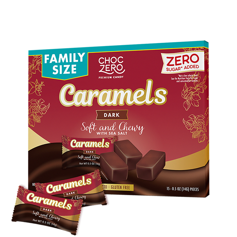 ChocZero Dark Chocolate Covered Caramels product thumbnail