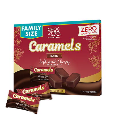 Dark Chocolate Covered Caramels