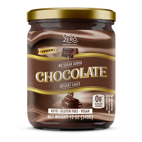 Keto Hot Fudge Sauce - Vegan, Sugar Free Ice Cream Topping – ChocZero