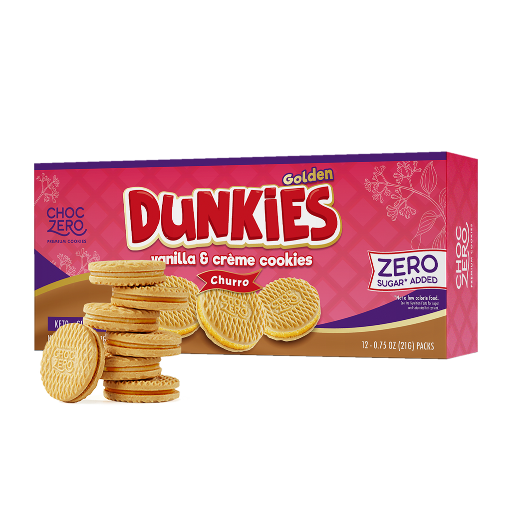 Collana premium rich cream New ×4 Gluten Free Churro Sandwich Cookies - Vanilla Cinnamon – ChocZero