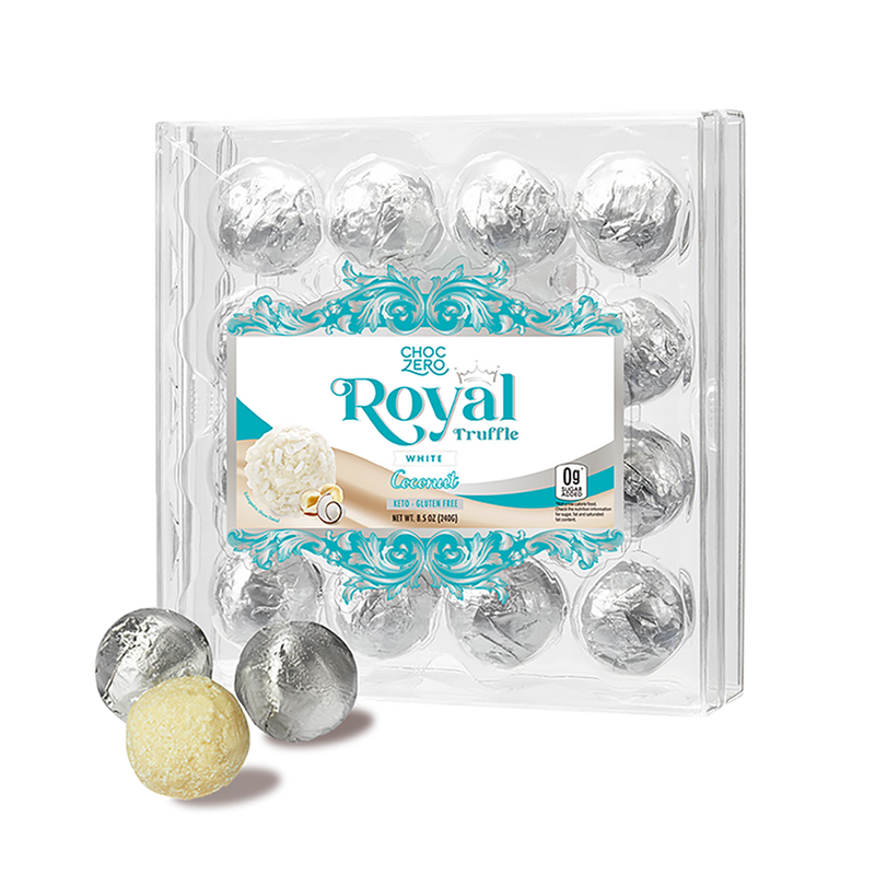White Chocolate Coconut Royal Truffles