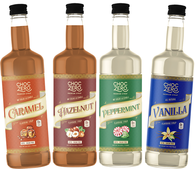Sugar Free Coffee Syrup Bundle - Keto Friendly Variety Pack – ChocZero