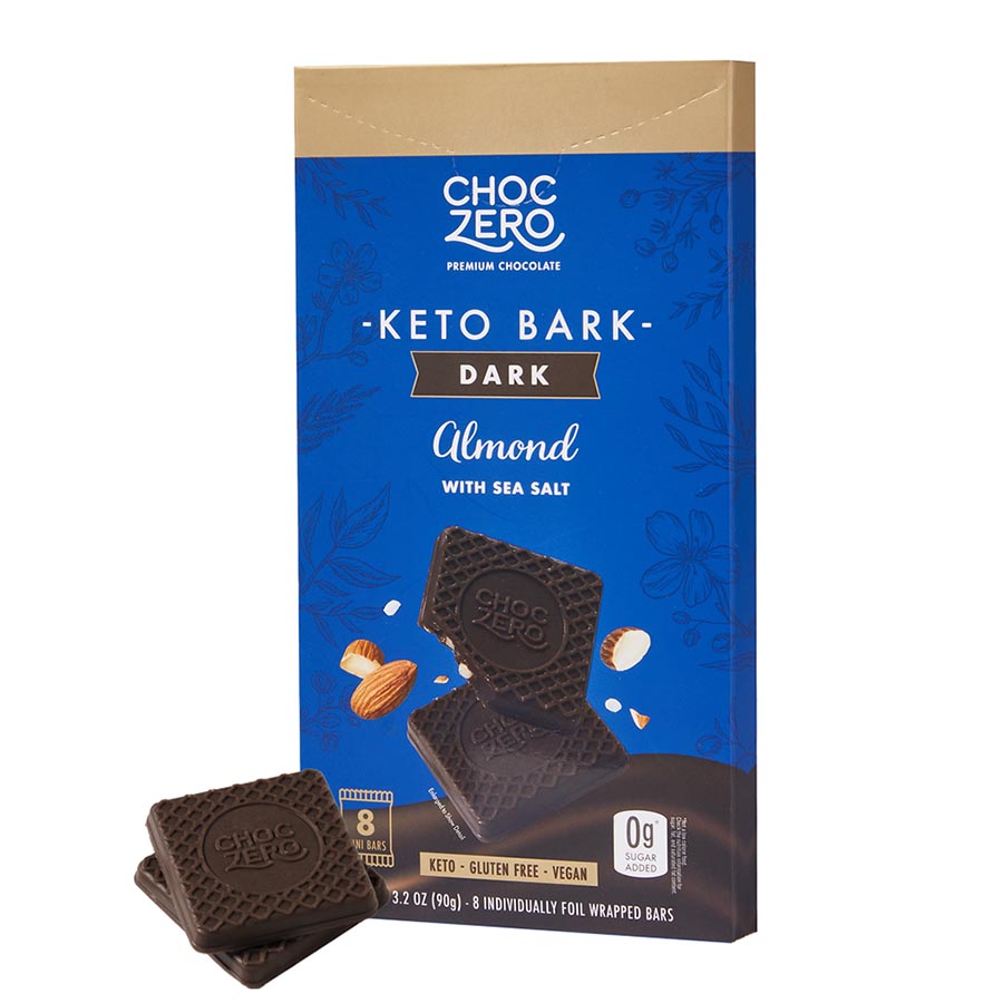 Dark Chocolate Almond Keto Bark