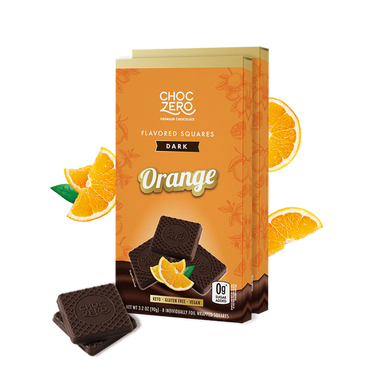 Dark Chocolate Orange Squares