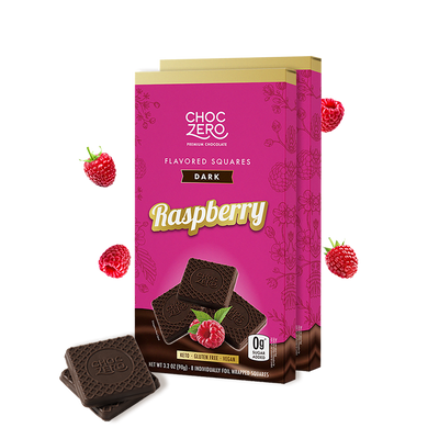 Dark Chocolate Raspberry Squares