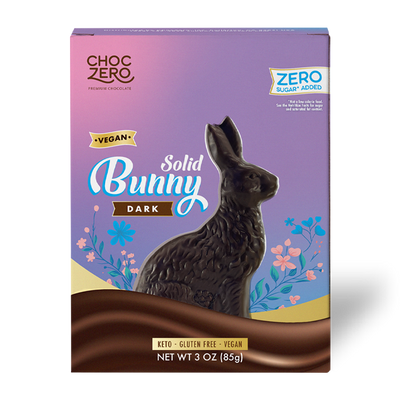 Dark Chocolate Vegan Easter Bunny