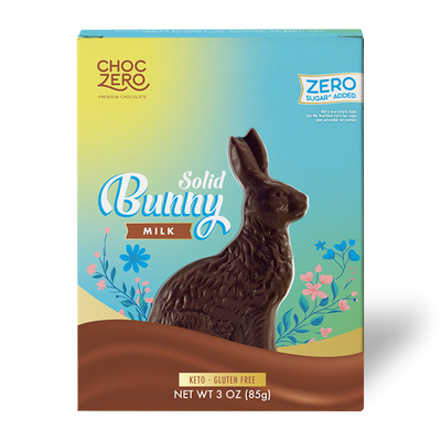 Milk Chocolate Keto Easter Bunny