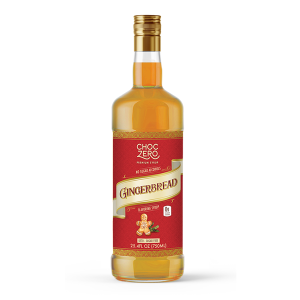 Sugar Free Gingerbread Coffee Syrup - Keto Friendly, No Aspartame
