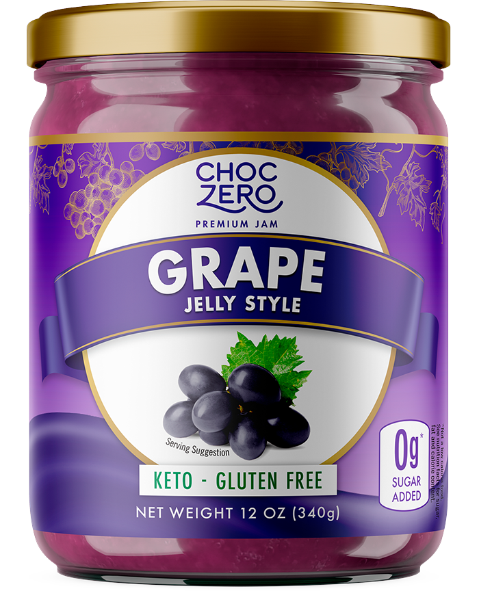 Keto Grape Jelly Preserves