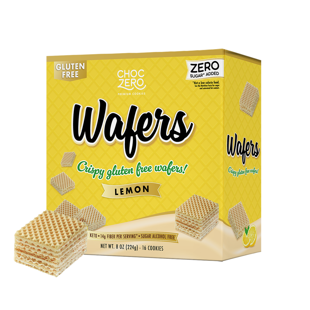 Choczero Lemon Wafer Cookies