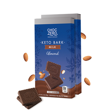 Milk Chocolate Almond Keto Bark