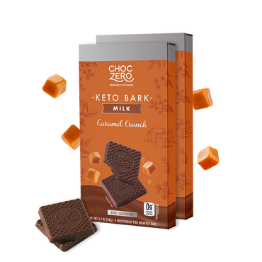 Milk Chocolate Caramel Candy Keto Bark