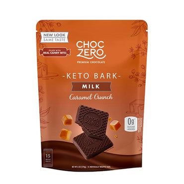 Milk Chocolate Caramel Candy Keto Bark