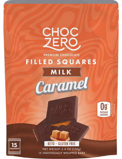 Milk Chocolate Caramel Squares
