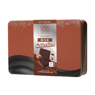 Milk Chocolate Collection Keto Bark Tin
