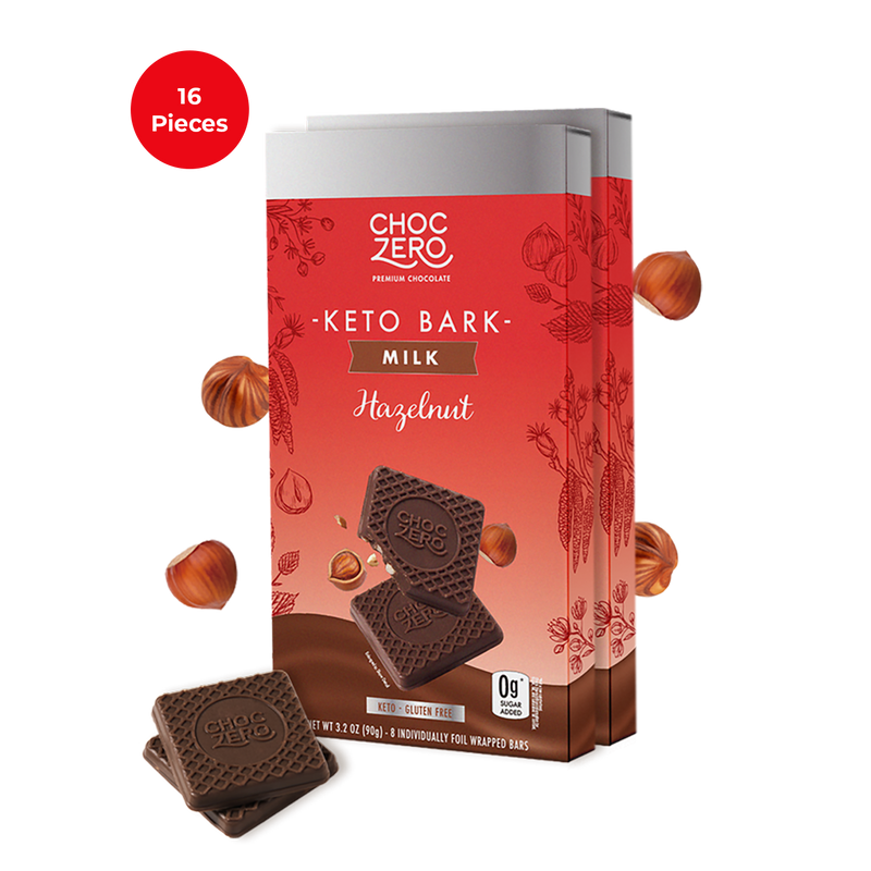 Milk Chocolate Hazelnut Keto Bark