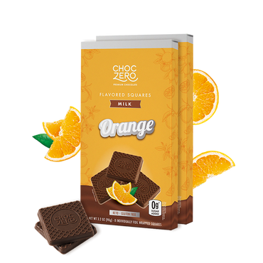 Milk Chocolate Orange Squares