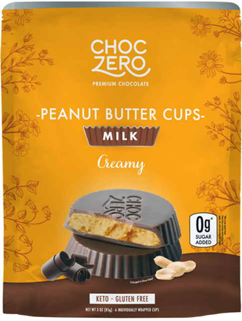 Milk Chocolate Keto Peanut Butter Cups