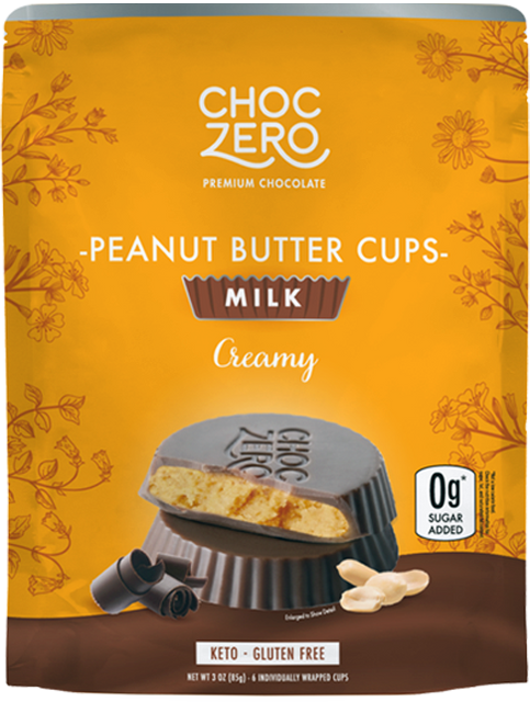 Milk Chocolate Keto Peanut Butter Cups
