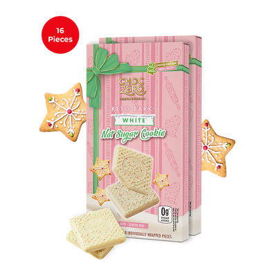 Not Sugar Cookie Christmas Keto Bark