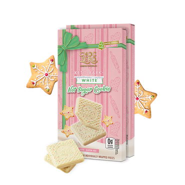 Not Sugar Cookie Christmas Keto Bark