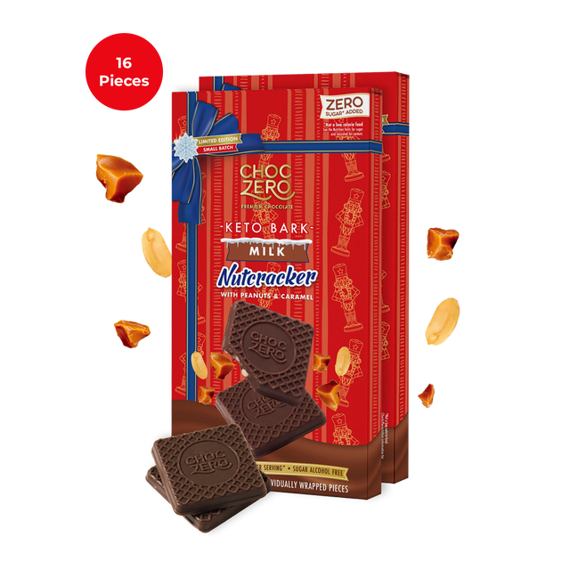Milk Chocolate Nutcracker Keto Bark