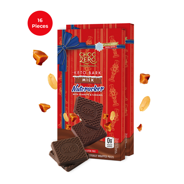 Milk Chocolate Nutcracker Keto Bark
