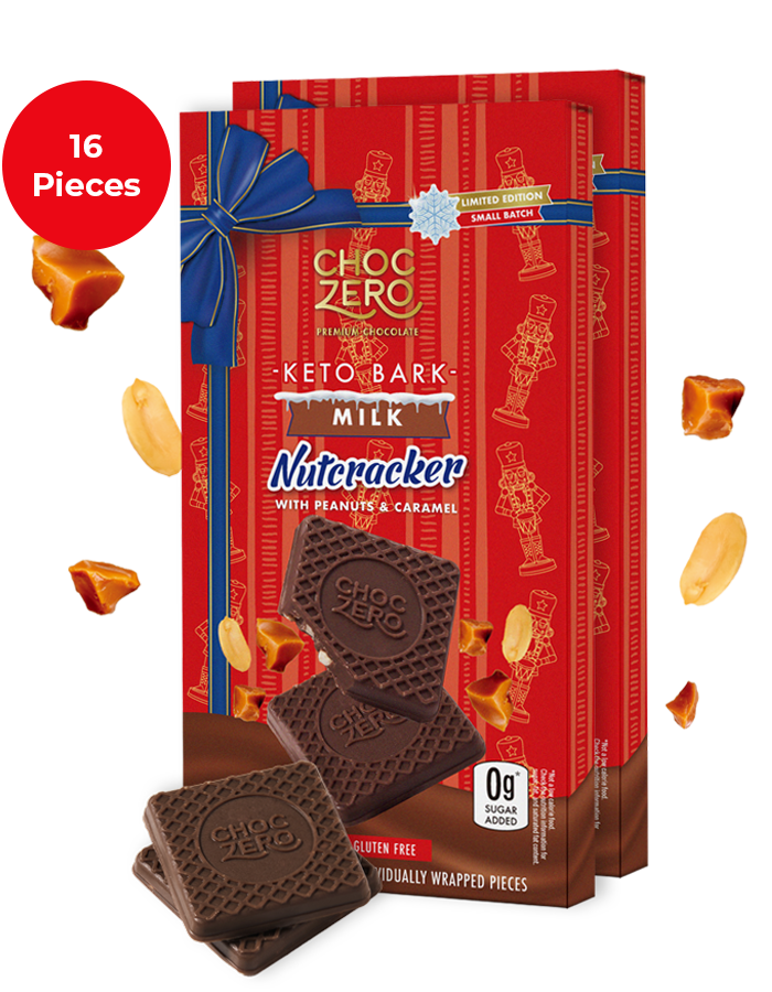 Milk Chocolate Nutcracker Keto Bark