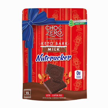 Milk Chocolate Nutcracker Keto Bark