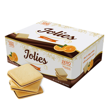 Dark Chocolate Orange Jolies Cookies