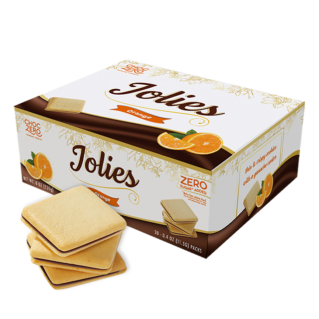 Dark Chocolate Orange Jolies Cookies