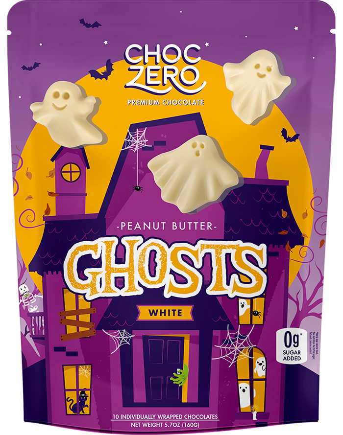 White Chocolate Peanut Butter Ghosts
