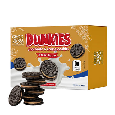 Dunkies Peanut Butter Chocolate Sandwich Cookies