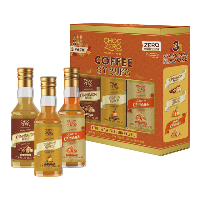 Sugar Free Fall Coffee Syrup Trio