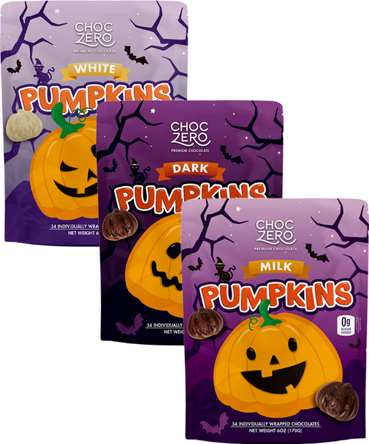 Halloween Jack-O-Lantern Chocolates - Variety Pack
