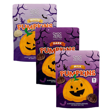 Halloween Jack-O-Lantern Chocolates - Variety Pack