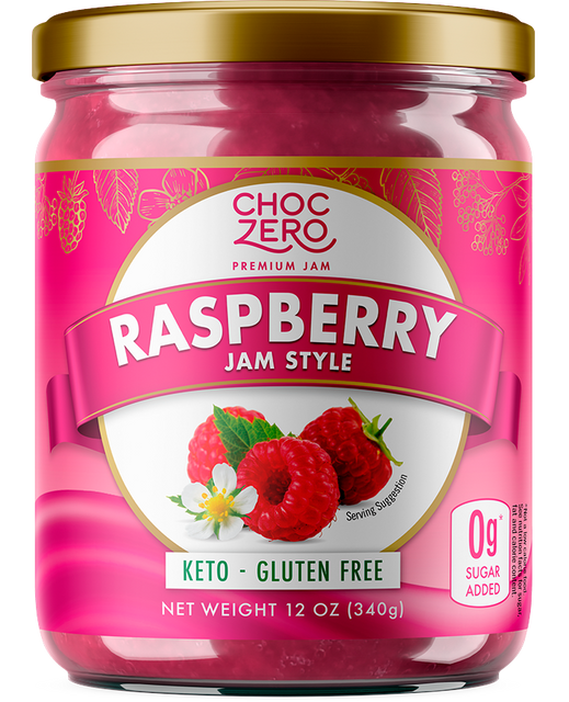 Keto Raspberry Jam Preserves