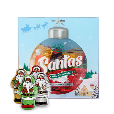 Milk Chocolate Santas