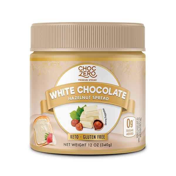 Keto White Chocolate Hazelnut Spread - Low Carb, Sugar Free – ChocZero