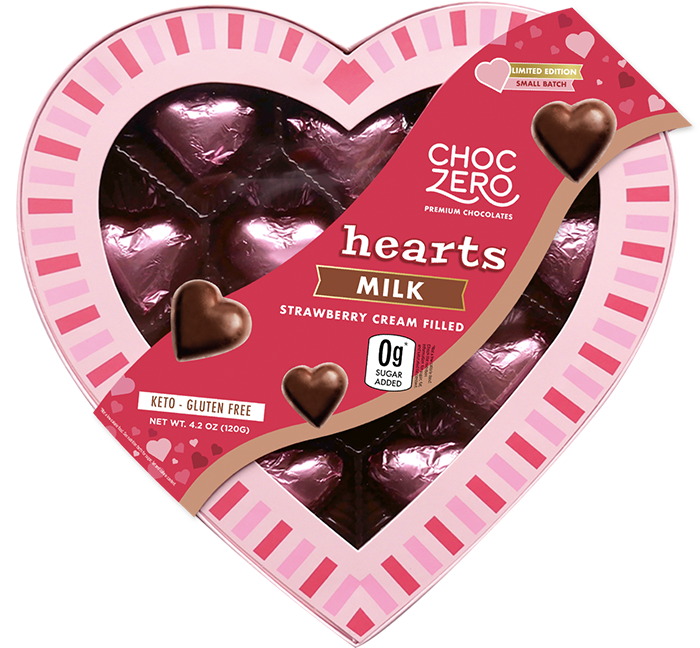 Valentine's Day Chocolate Heart Gift Box
