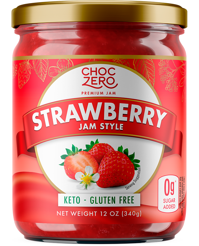 Keto Strawberry Jam Preserves