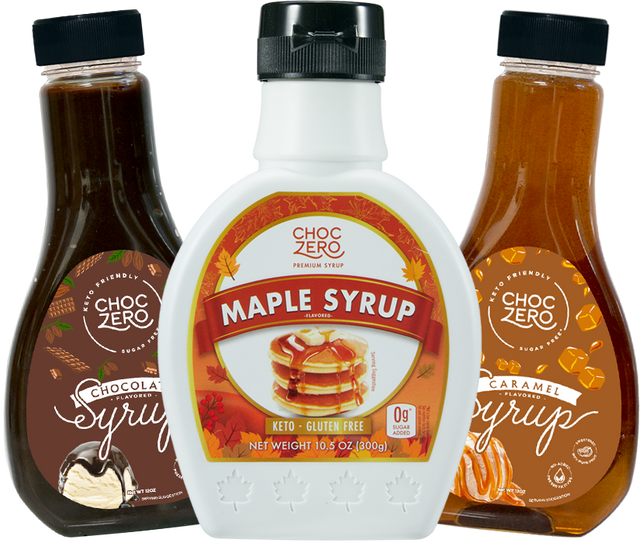 Three's a Party Bundle - Maple, Caramel, and Chocolate Syrup 3-Pack