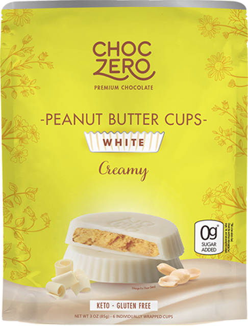 White Chocolate Keto Peanut Butter Cups