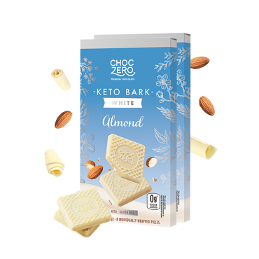 White Chocolate Almond Keto Bark