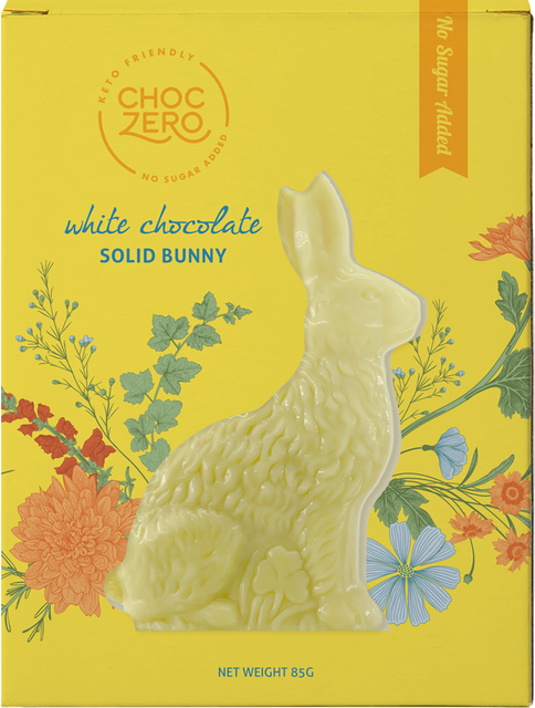 White Chocolate Keto Easter Bunny