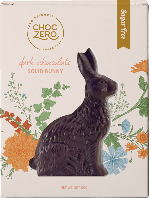 Dark Chocolate Vegan Easter Bunny