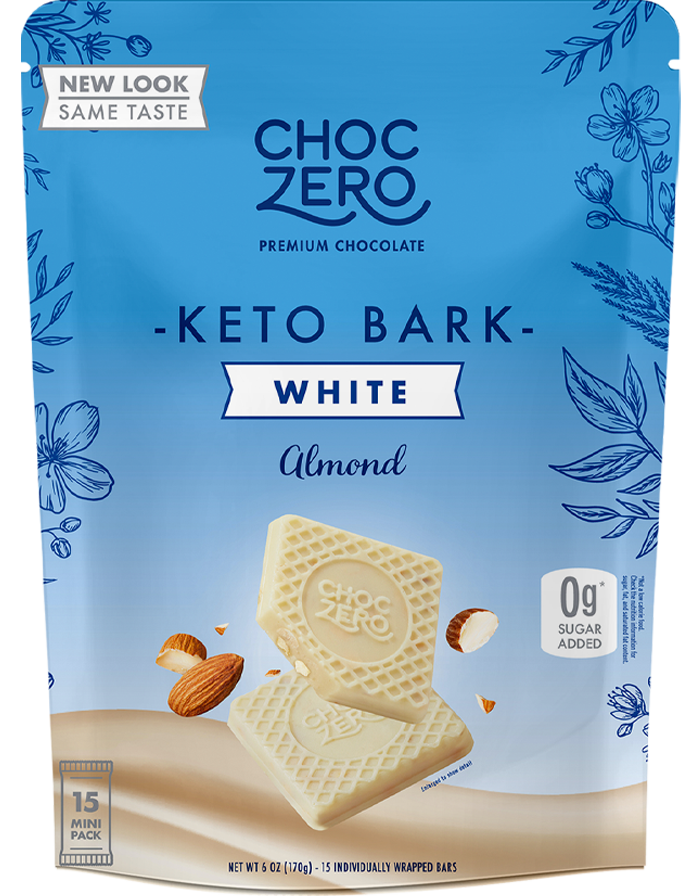 White Chocolate Almond Keto Bark